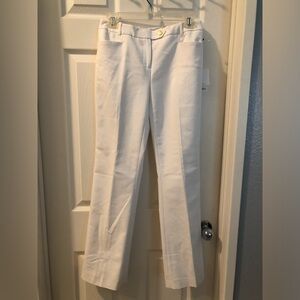 NWT Calvin Klein  White Trousers size 2P